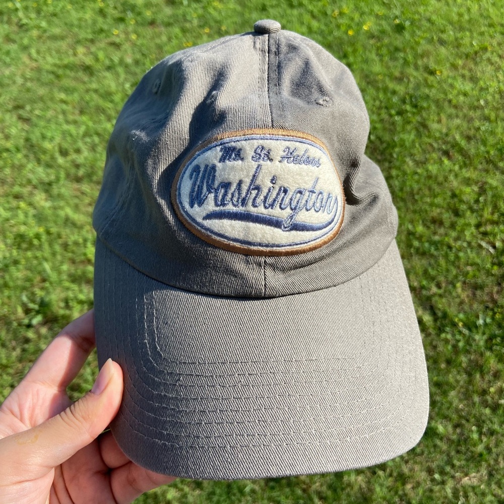 Gray Washington Embroidered Cap